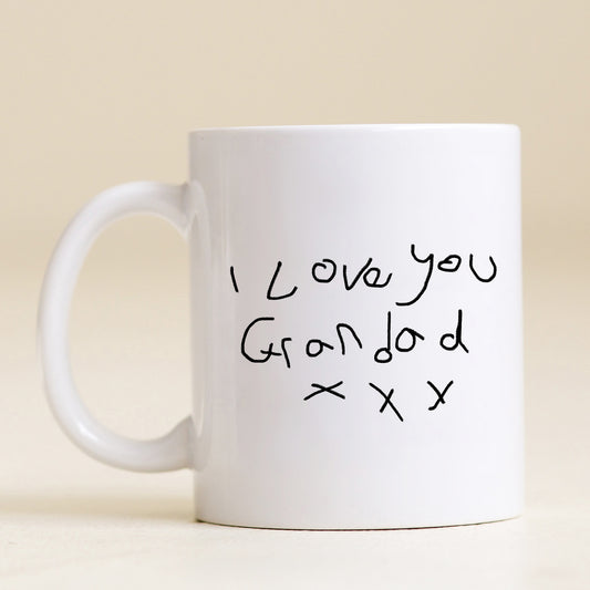 I love you Grandad Mug | Children's Handwriting | Little Heirloom