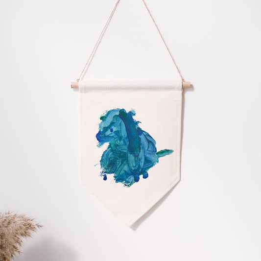 Pennant Flag with Child's Artwork | Little Heirloom