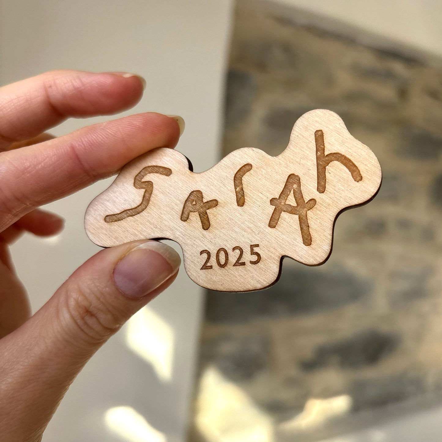 Fridge Magnet made from child's handwriting | Little Heirloom