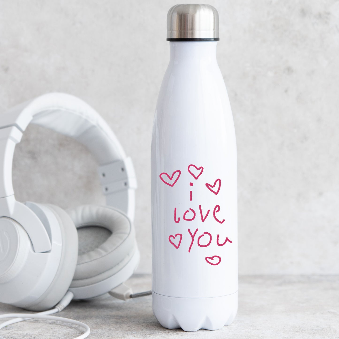 Handwriting Thermal Water Bottle