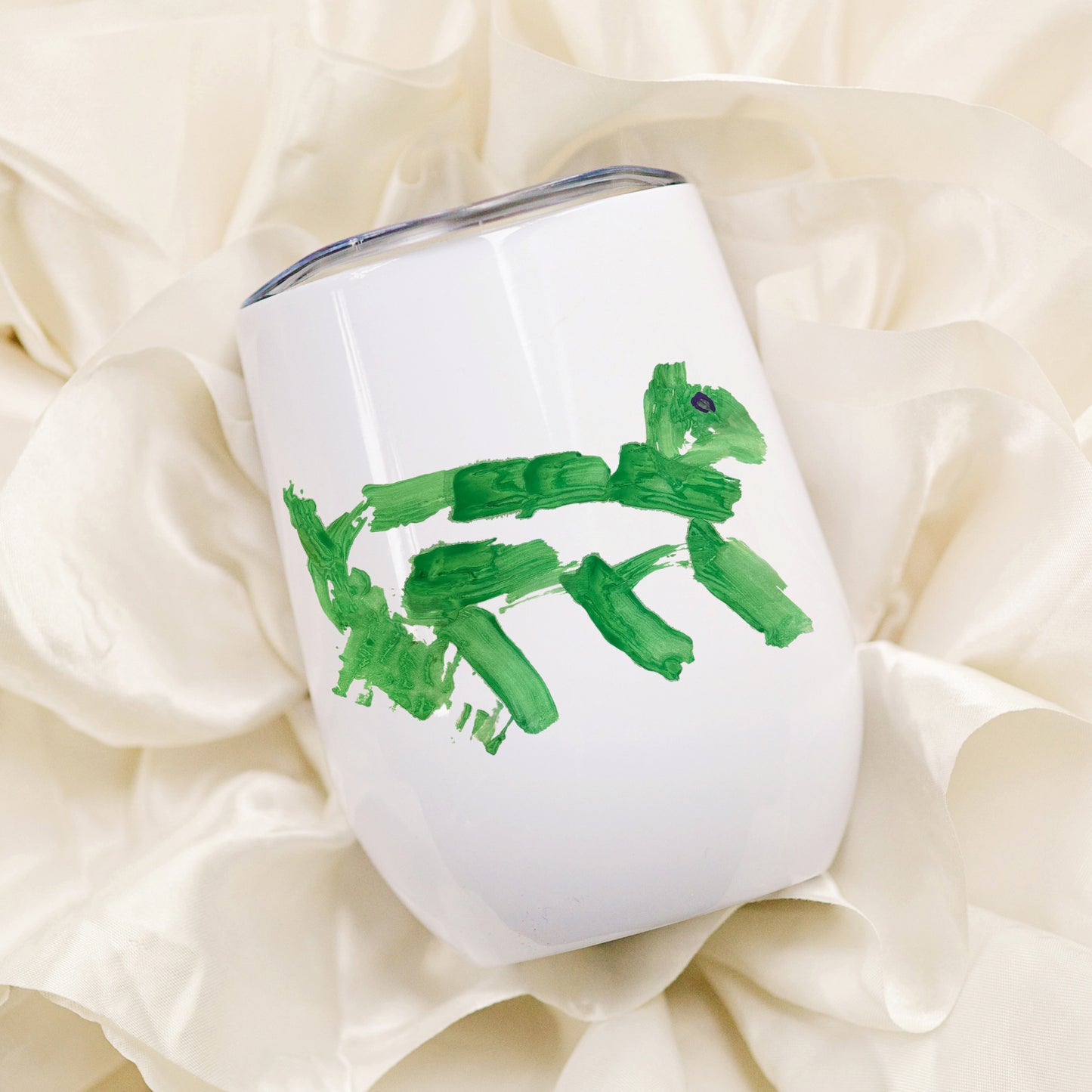 Thermal Travel Tumbler with Child's Artwork on it | Little Heirloom